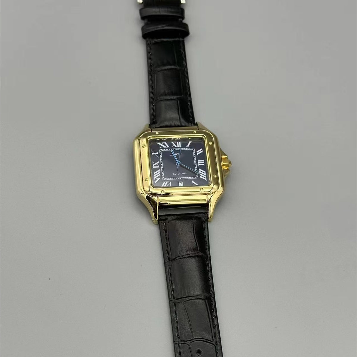 Firenze Men's Square Quartz Watch, view 21