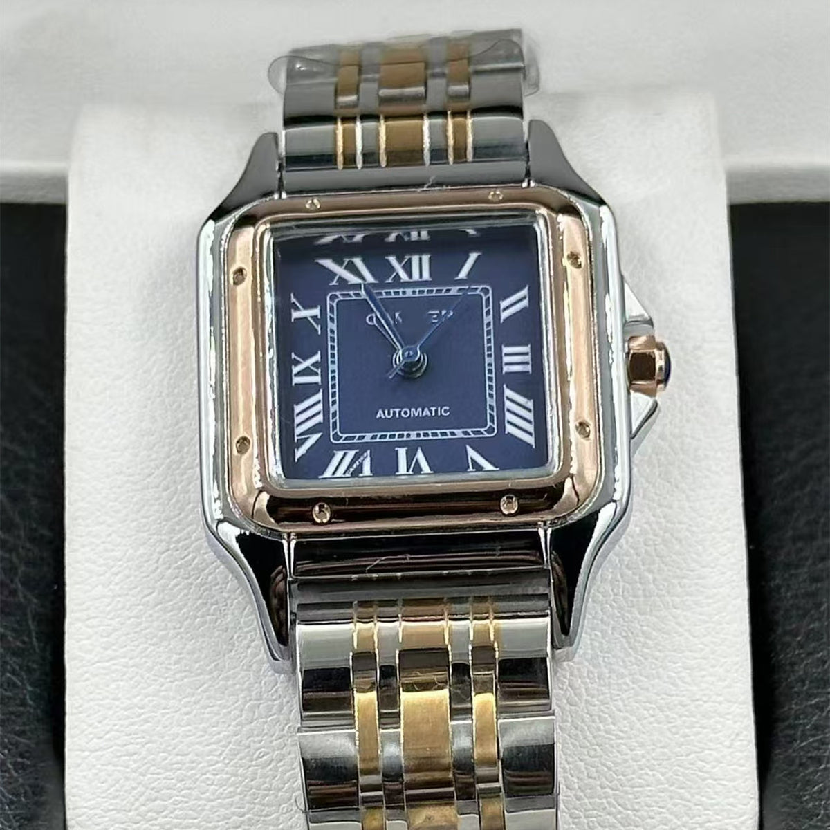 Firenze Men's Square Quartz Watch, view 28