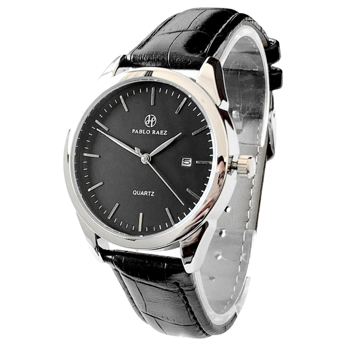 Verona Men's Classic Quartz Watch in Bo jane series black belt and black noodles, view 1