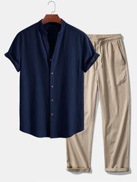 Navy / Tan