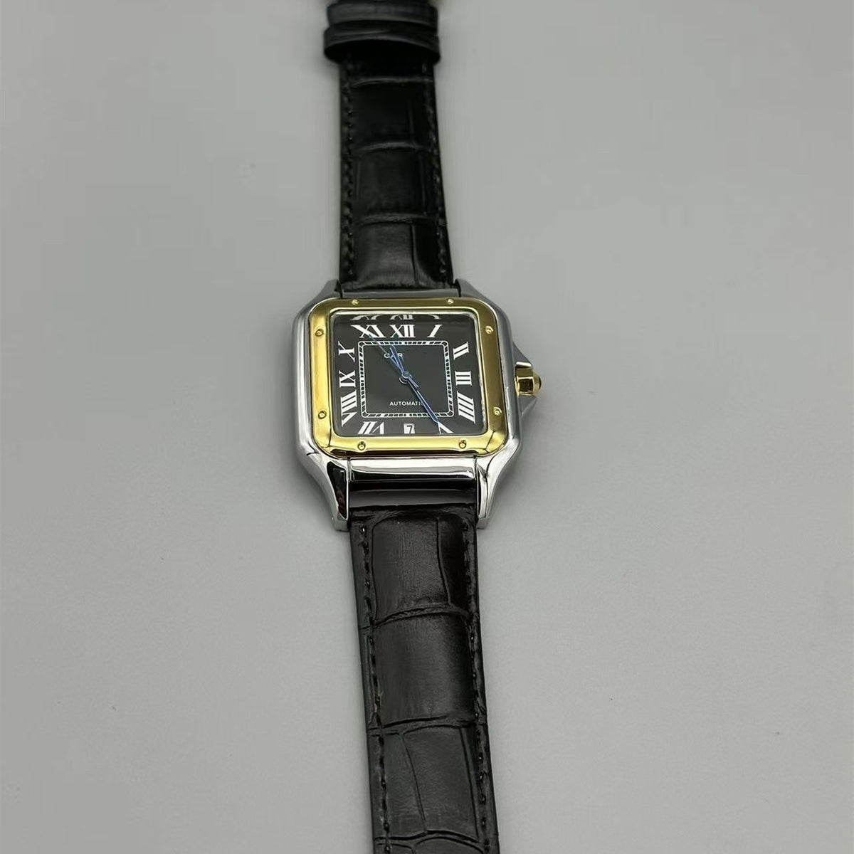 Firenze Men's Square Quartz Watch, view 19