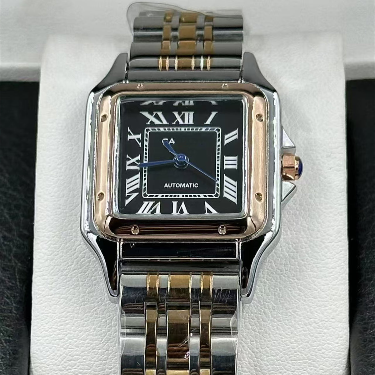 Firenze Men's Square Quartz Watch, view 27
