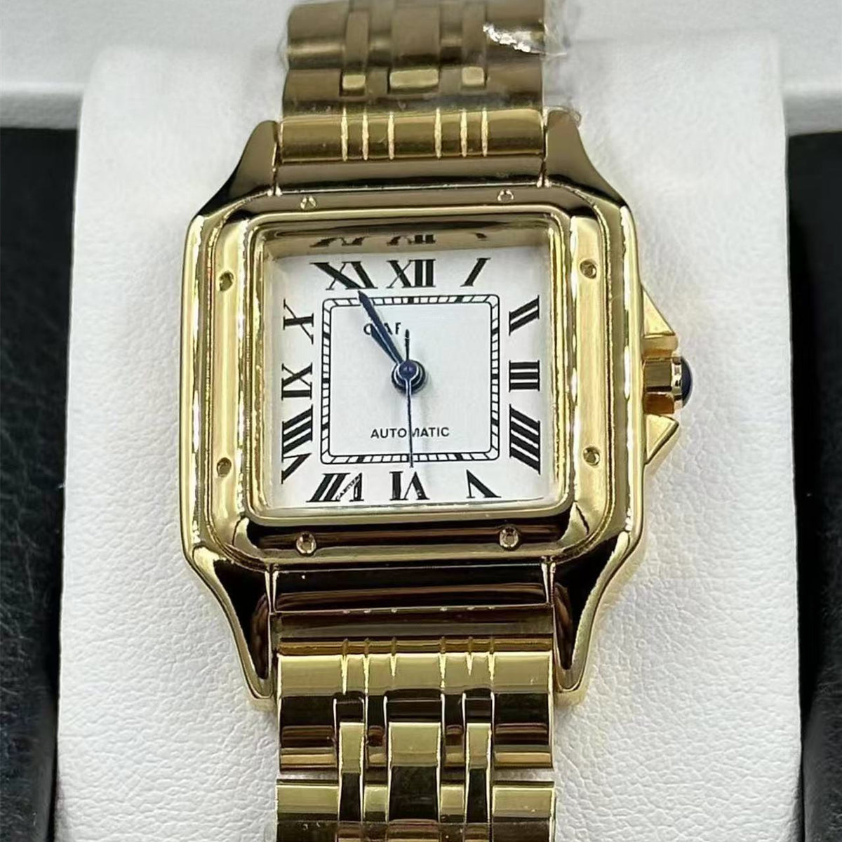 Firenze Men's Square Quartz Watch, view 24