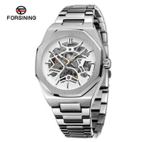 Silver shell white surface