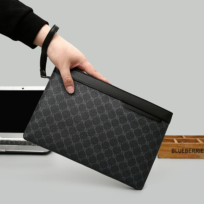Treviso Men's Printed Clutch Bag, view 2