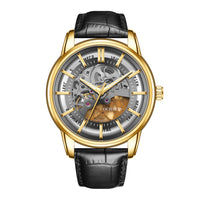 Gold shell black face black band