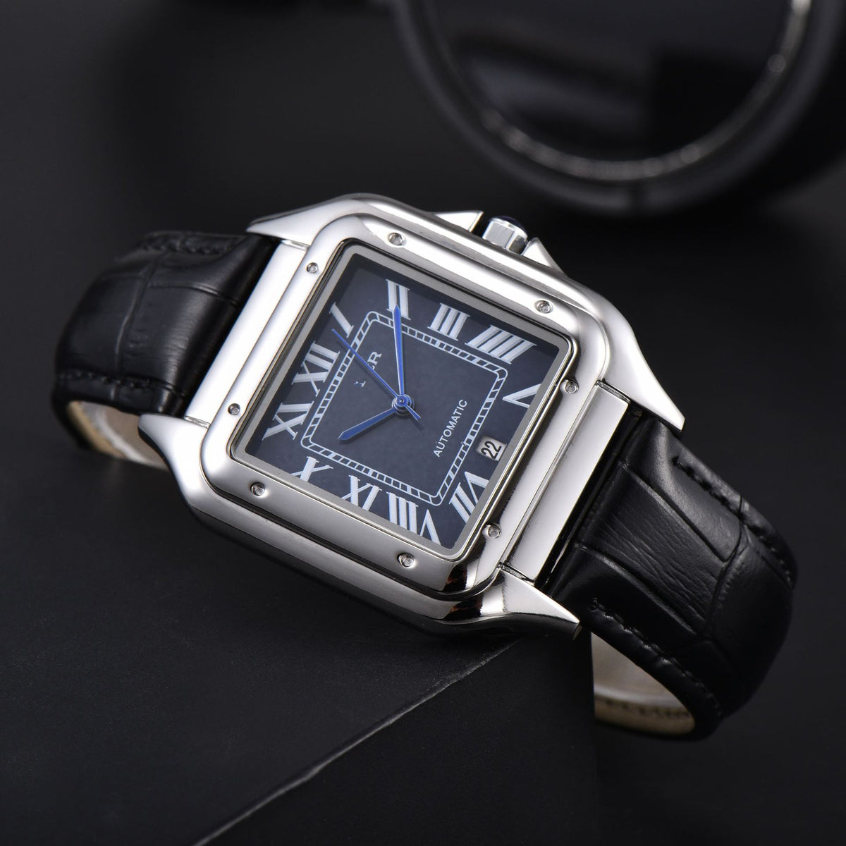 Firenze Men's Square Quartz Watch, view 6