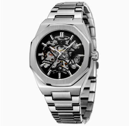 Cortina Men's Skeleton Automatic Watch, view 1
