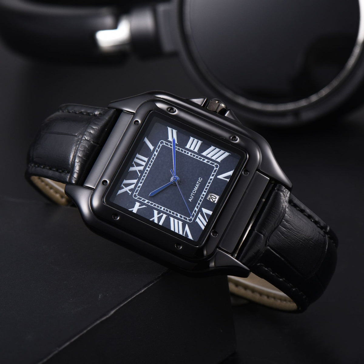 Firenze Men's Square Quartz Watch, view 12