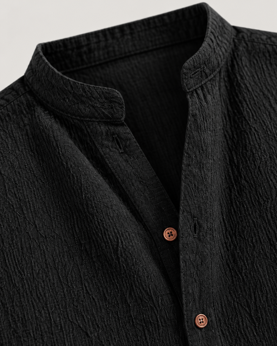Marau Men's Textured Shirt & Pants Set, view 4