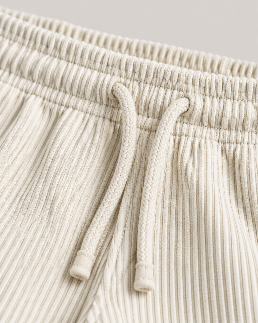 Camburi Men's Ribbed Shirt & Shorts Set, view 6