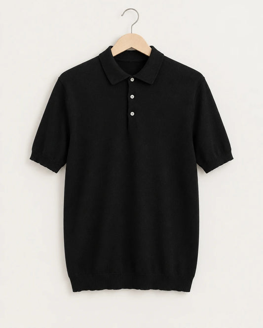 Angra Men's Knit Polo Shirt, view 1