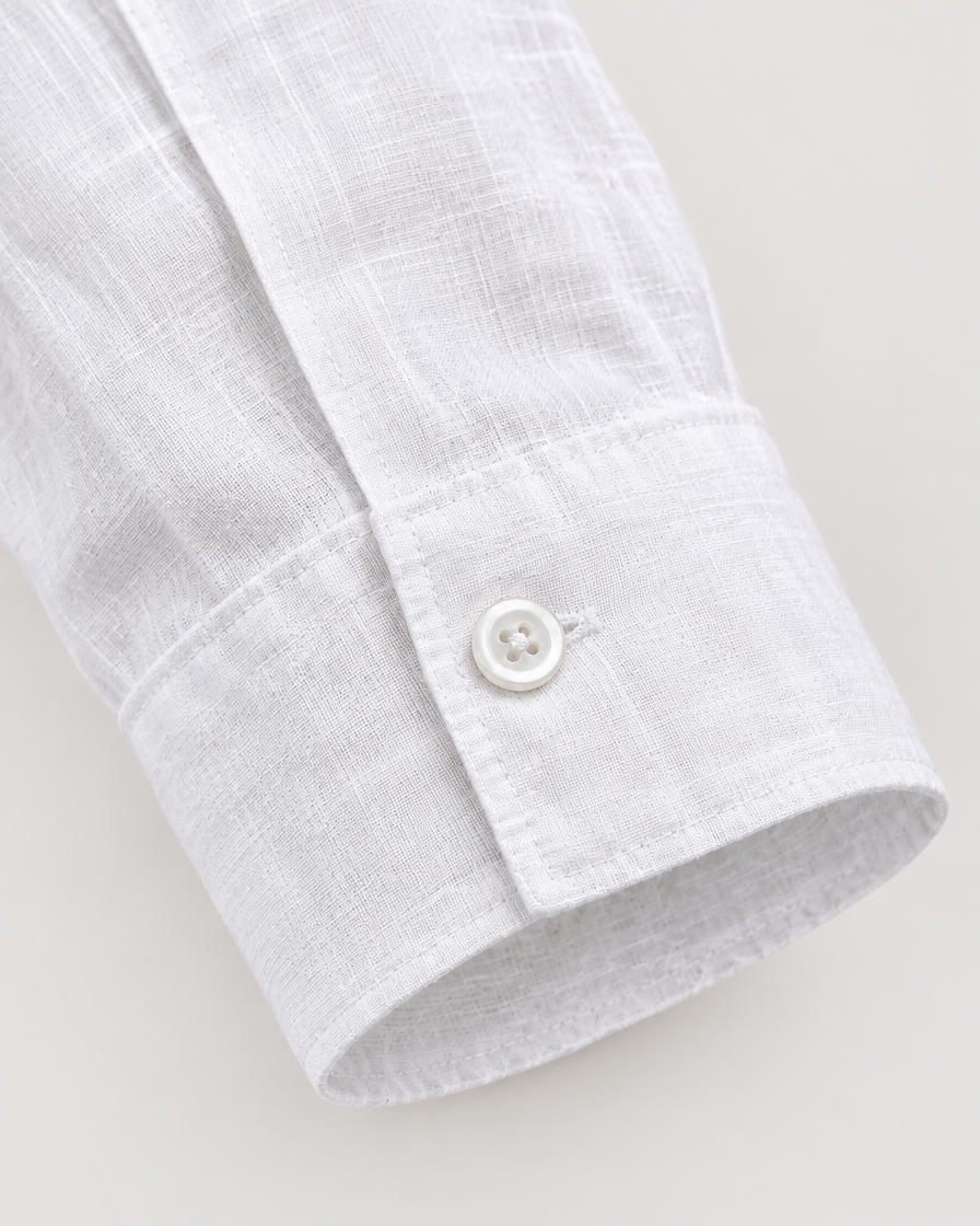 Paraty Men's Long-Sleeve Linen Shirt & Pants Set, view 3