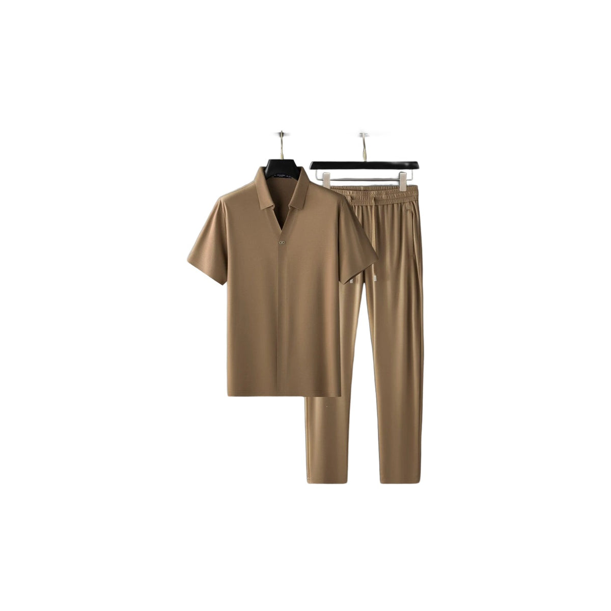 Buzios Men's Silk Shirt & Pants Set, view 3